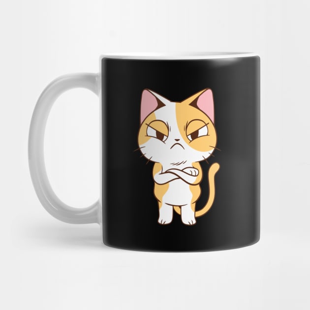 Are You kitten me right Meow, Pissed Cat 2 by EquilibriumArt